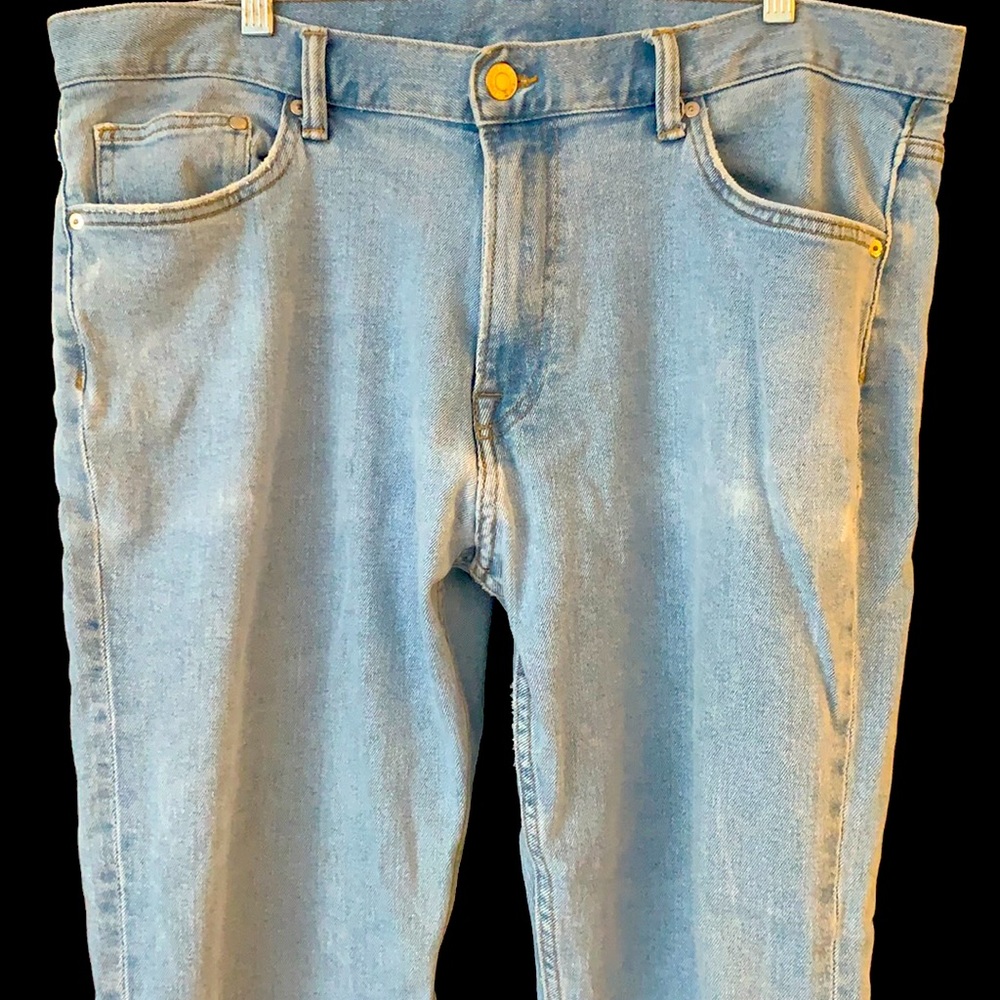 & Denim Jeans Sky Blue with No Life Limits